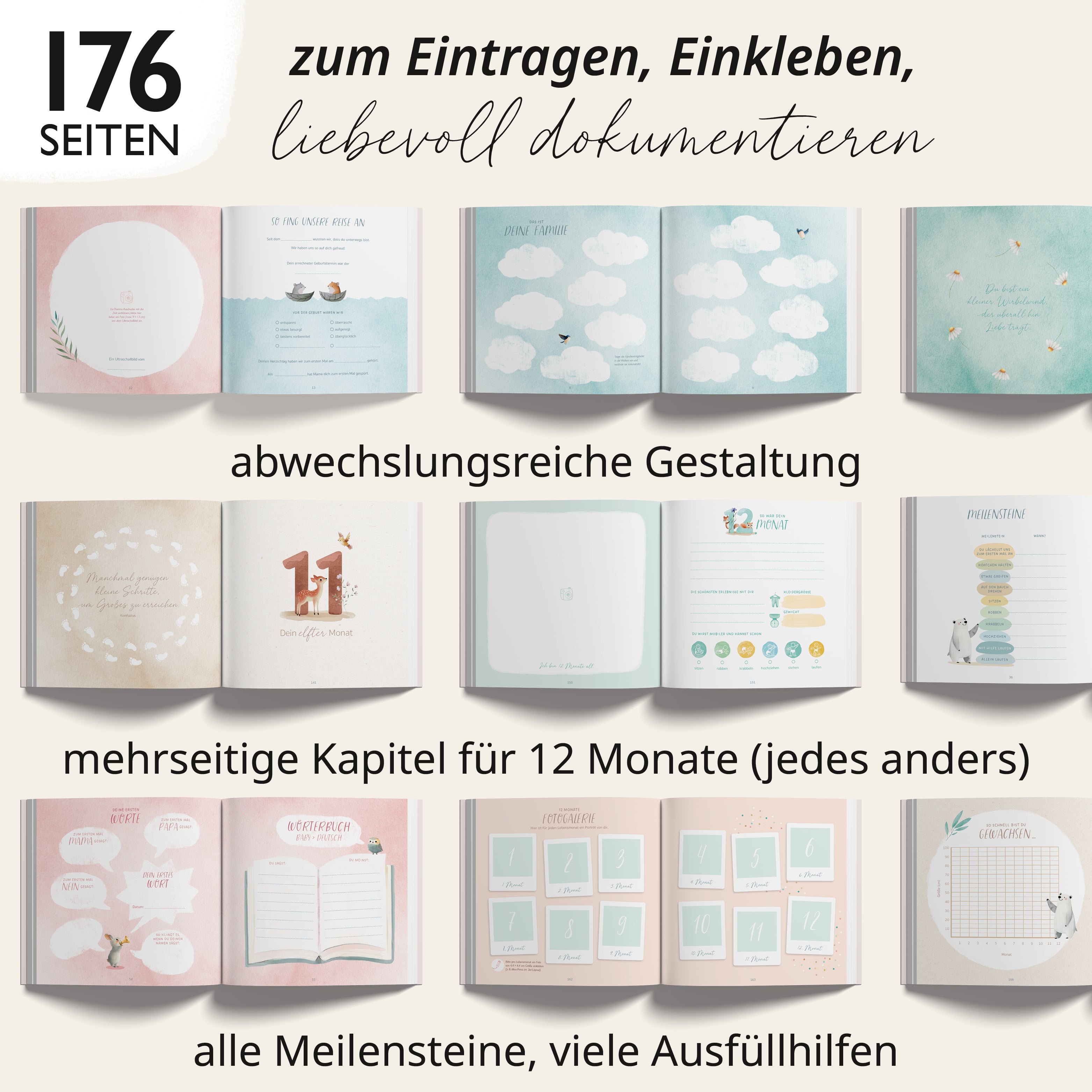 Babyalbum Premium Rosa