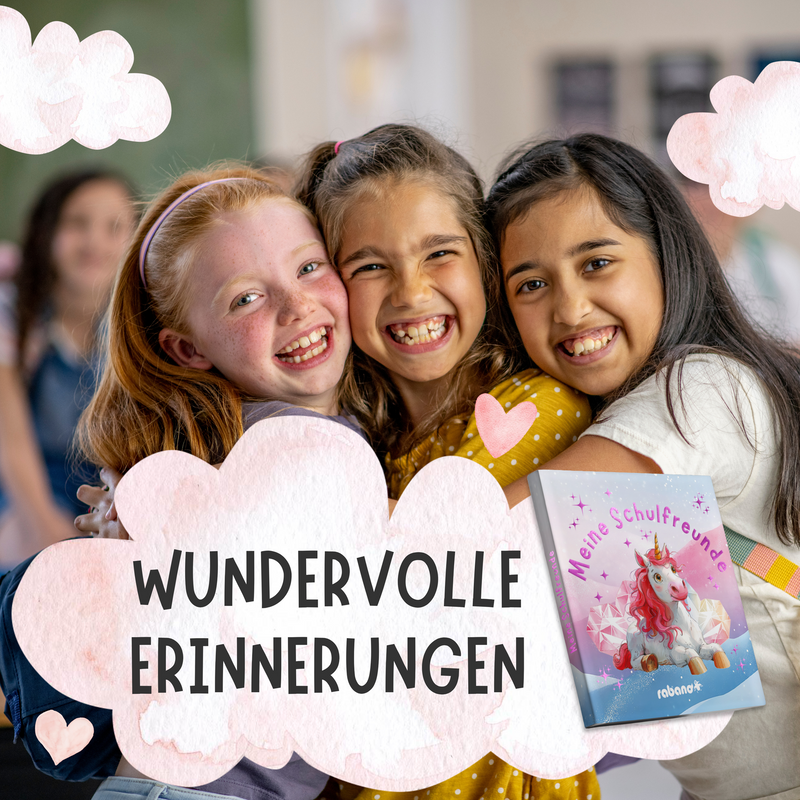 Freundebuch Einhorn - Grundschule