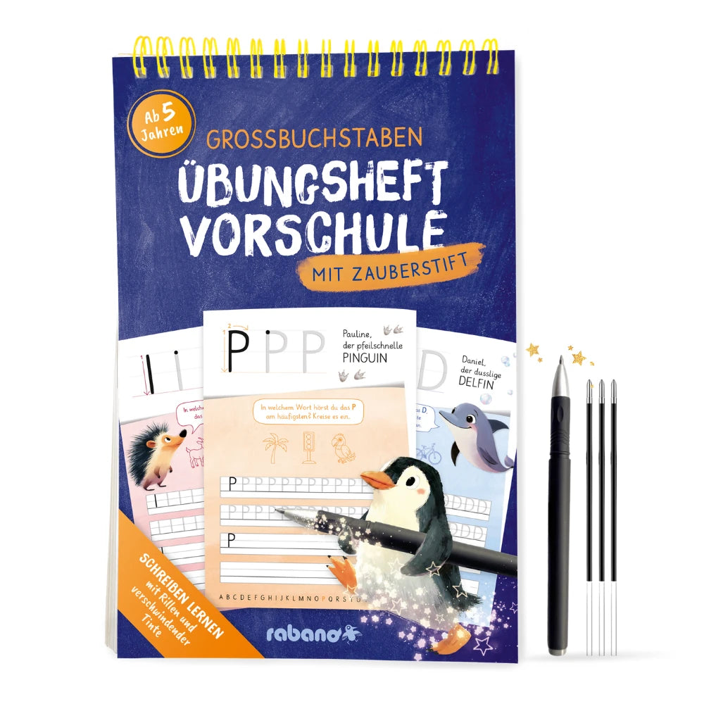 Magische Schreiblernhefte - Großbuchstaben