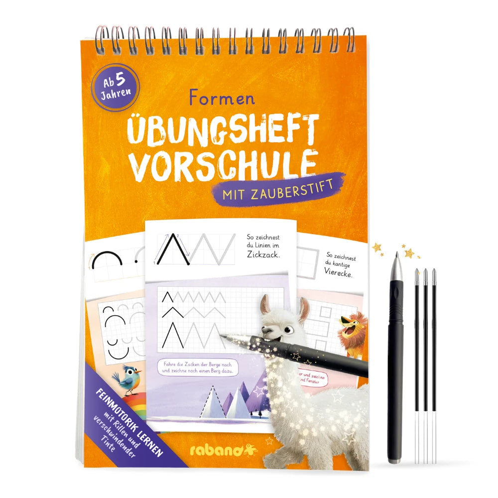 Magische Schreiblernhefte - Formen