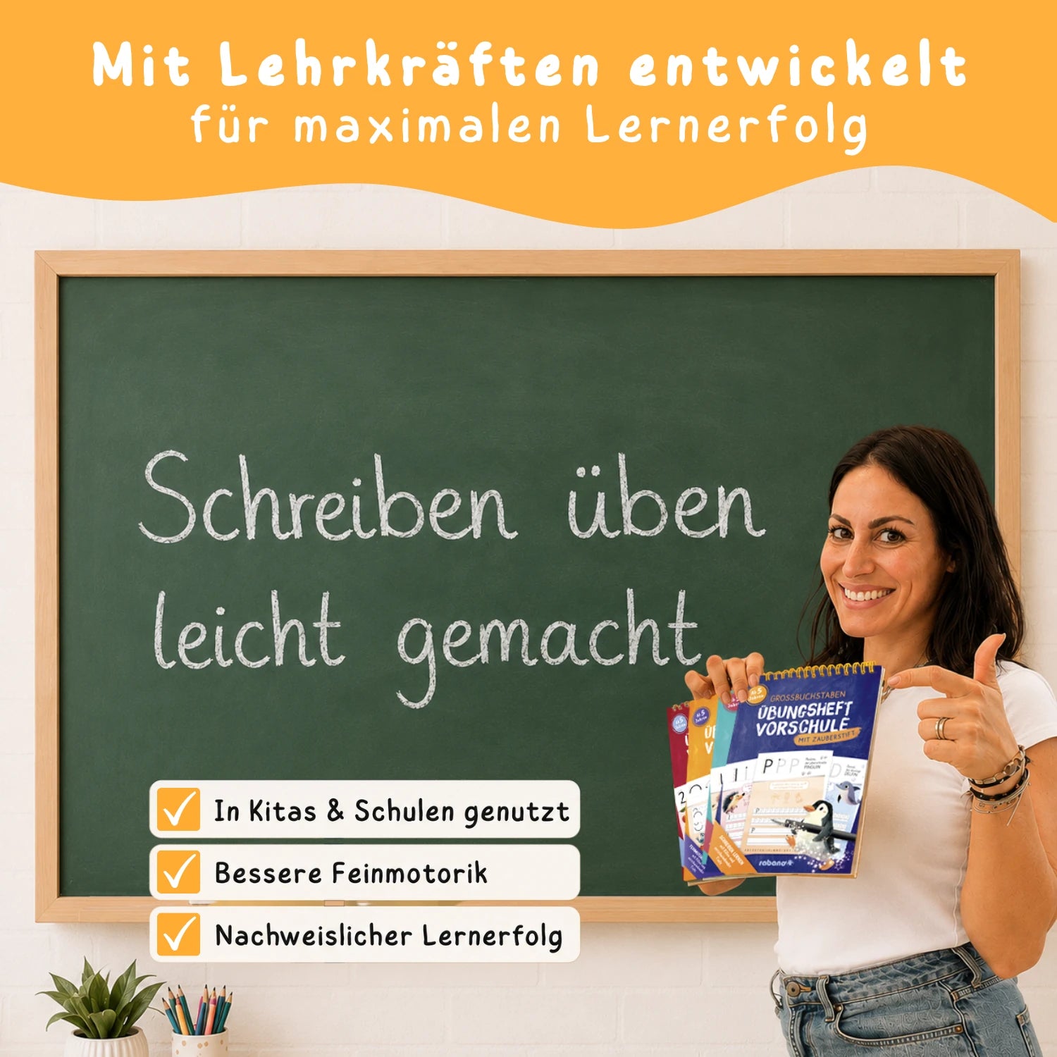 Magische Schreiblernhefte - Kleinbuchstaben