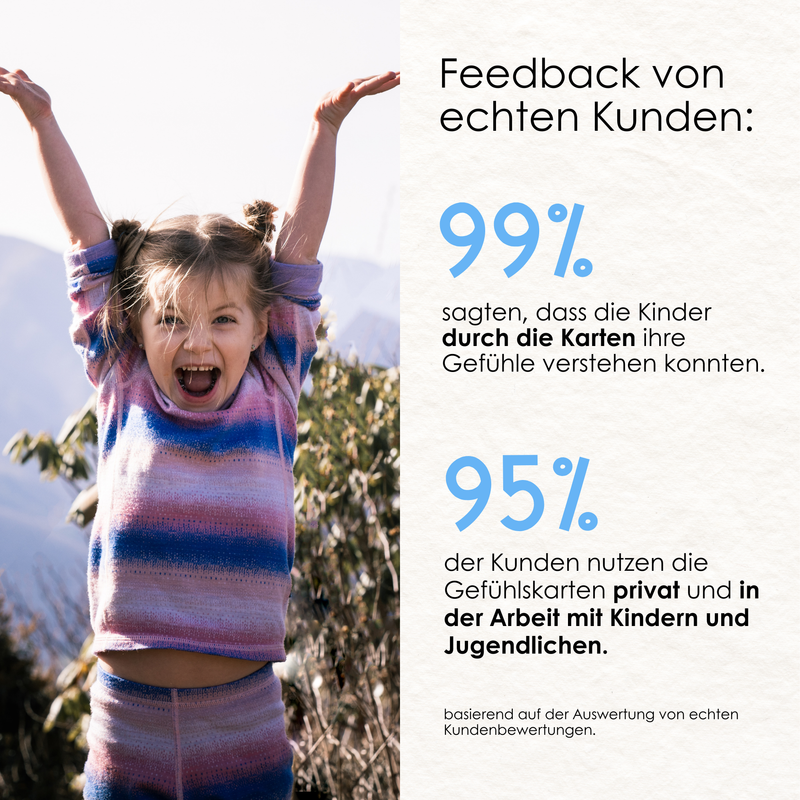 Gefühlskarten für Kinder