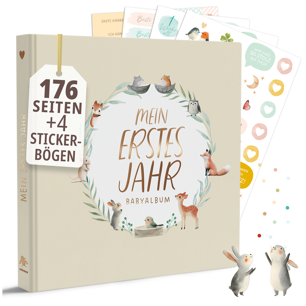 Babyalbum Premium Natur