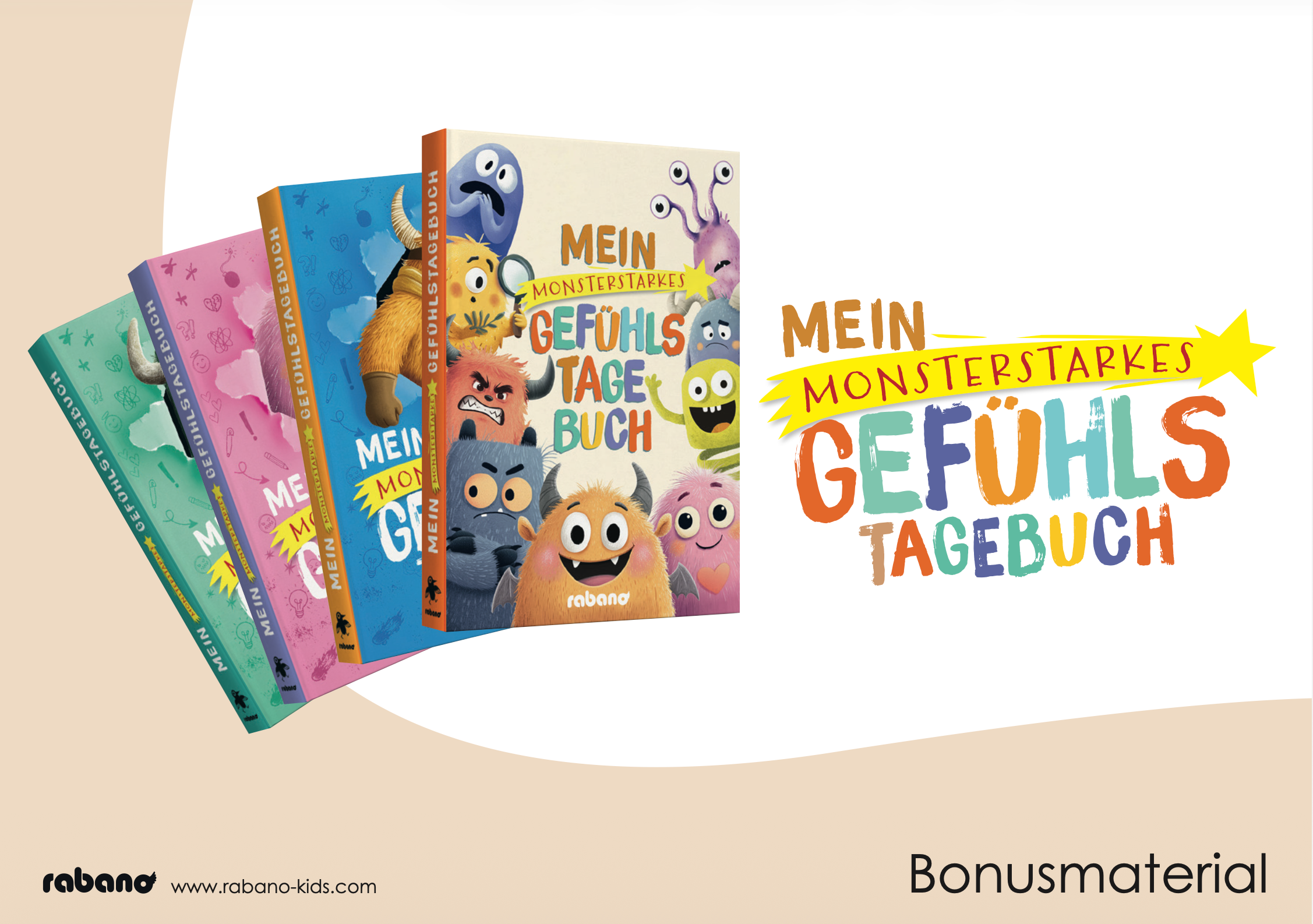Mein monsterstarkes Gefühlstagebuch Bonusmaterial