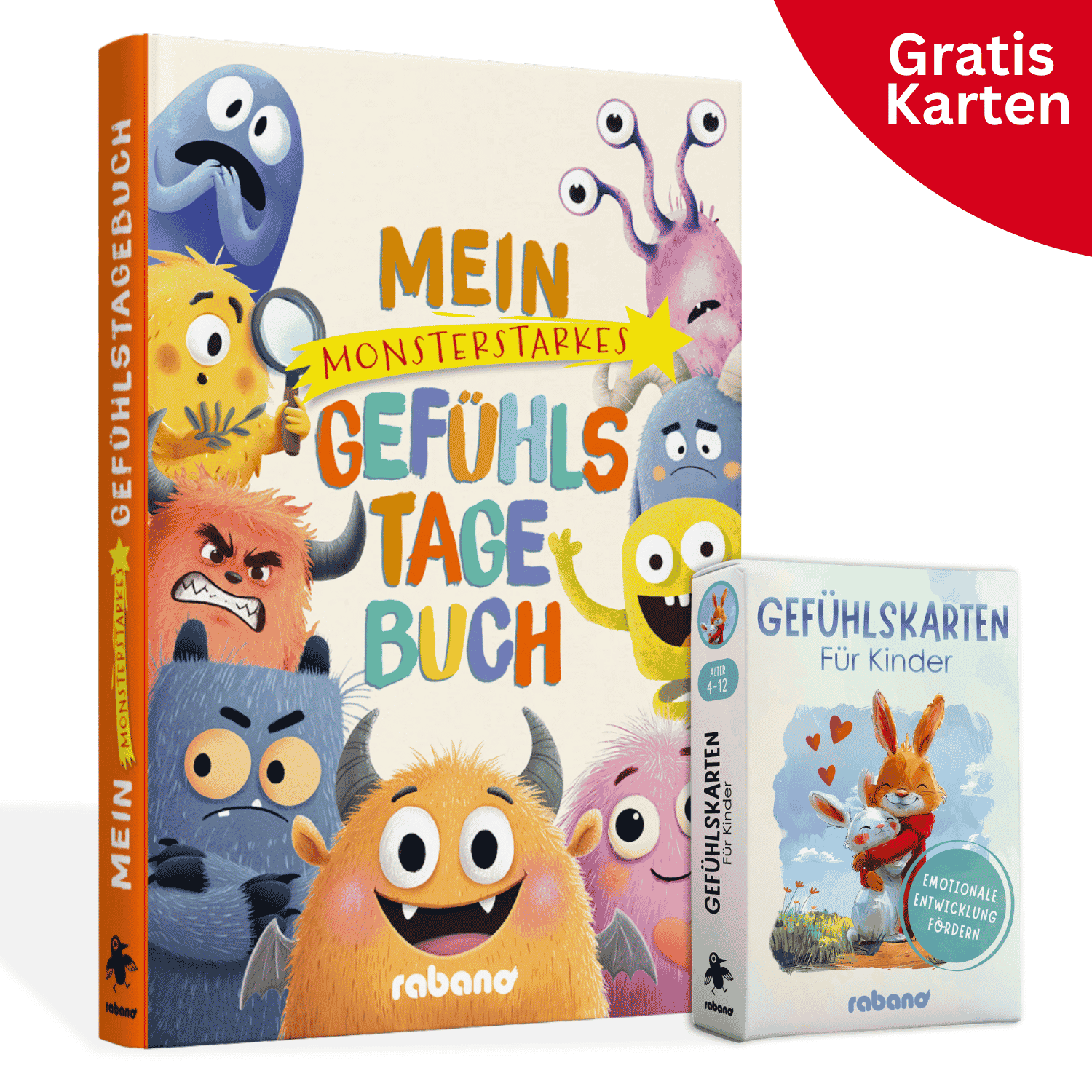 Gefühlstagebuch & Karten für Kinder
