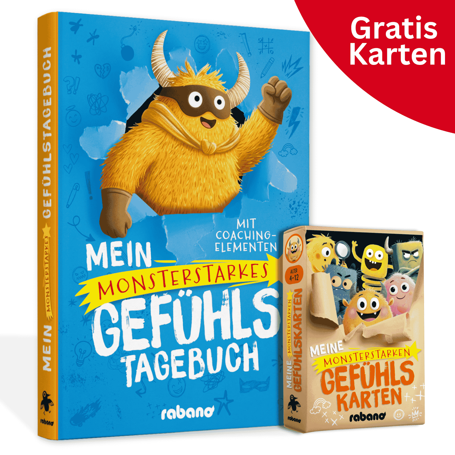 Gefühlstagebuch & Karten für Kinder