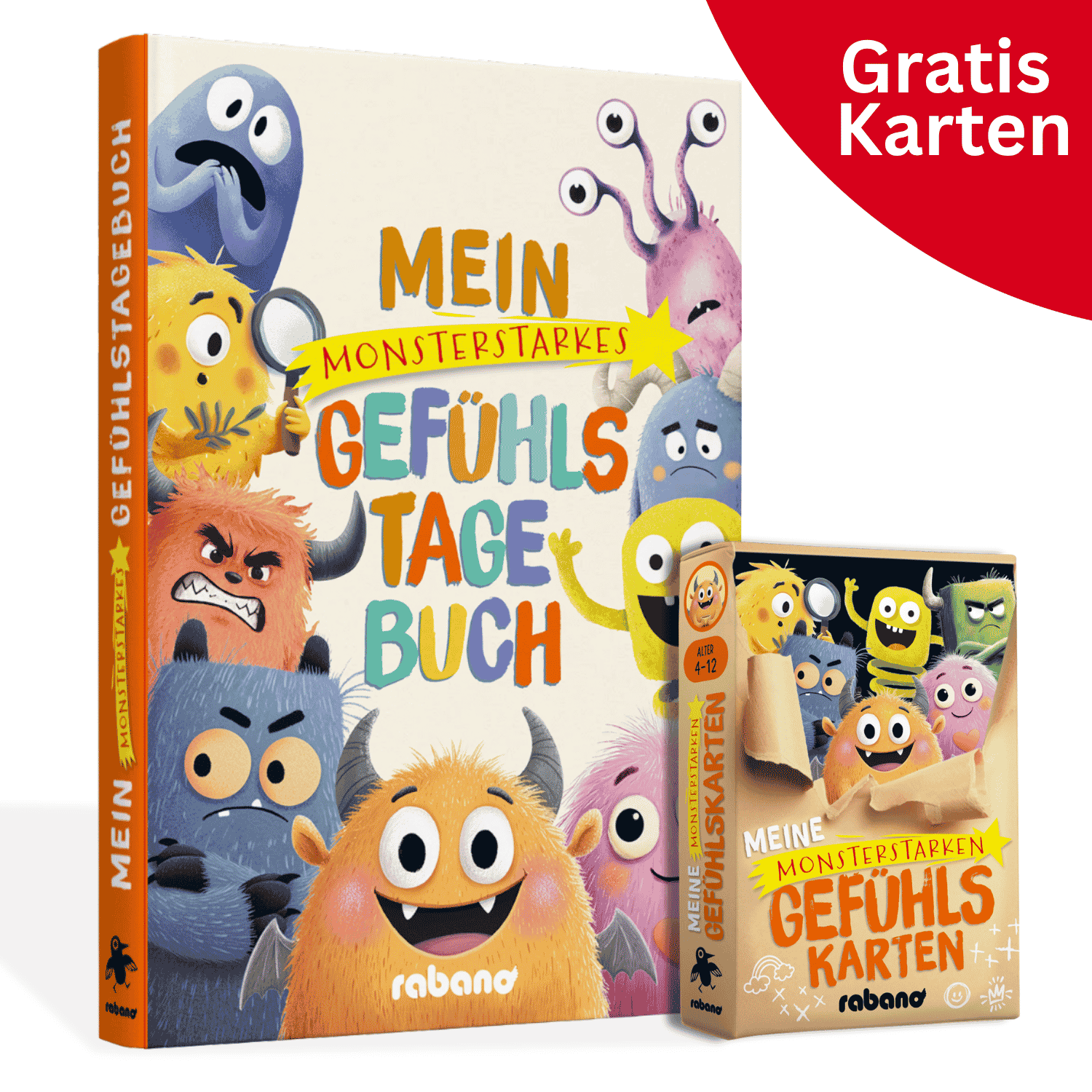 Gefühlstagebuch & Karten für Kinder