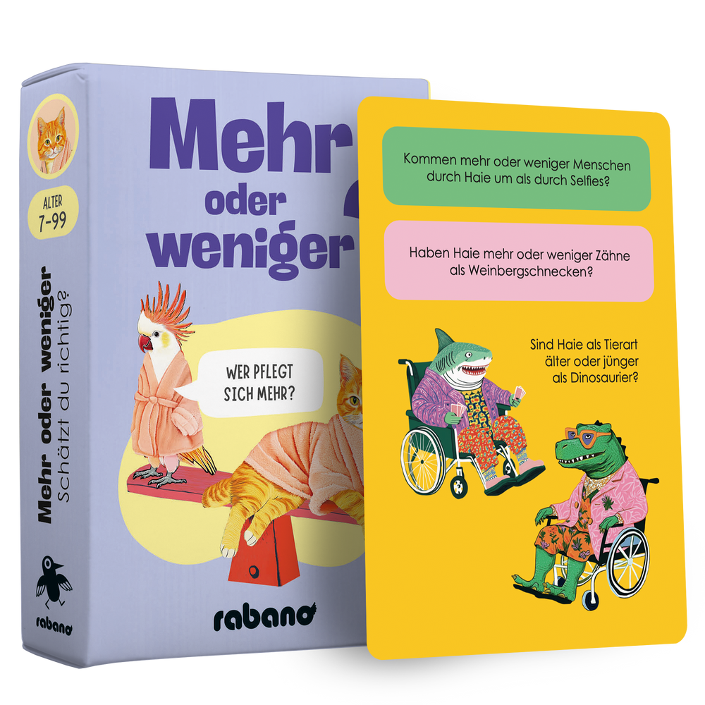 Mehr oder Weniger? - Das Schätzspiel