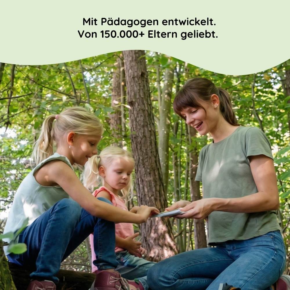 Herbst Forscher-Set - Entdecker Mikroskop + 2 Suchspiele