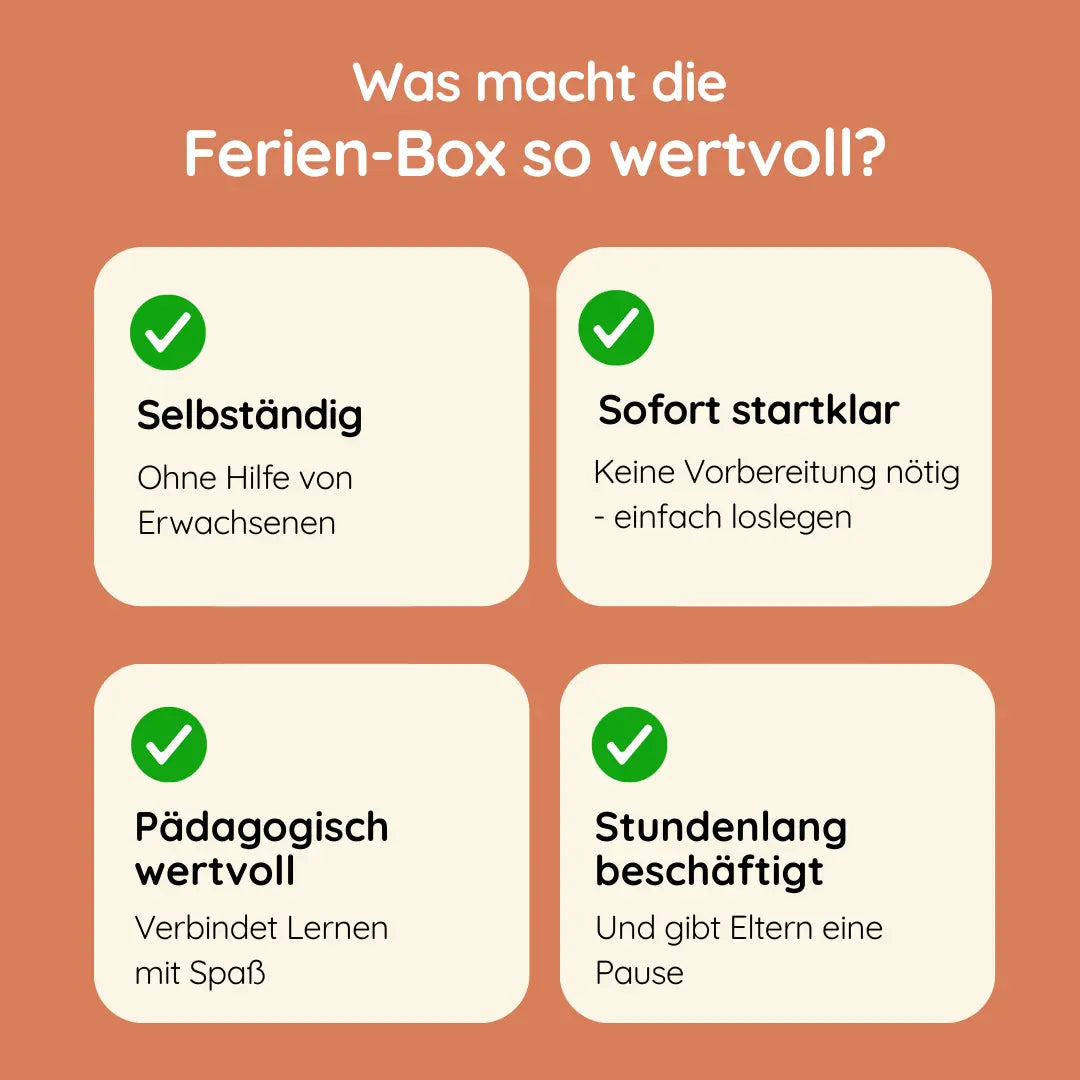 Beschäftigungs Box - Angebot