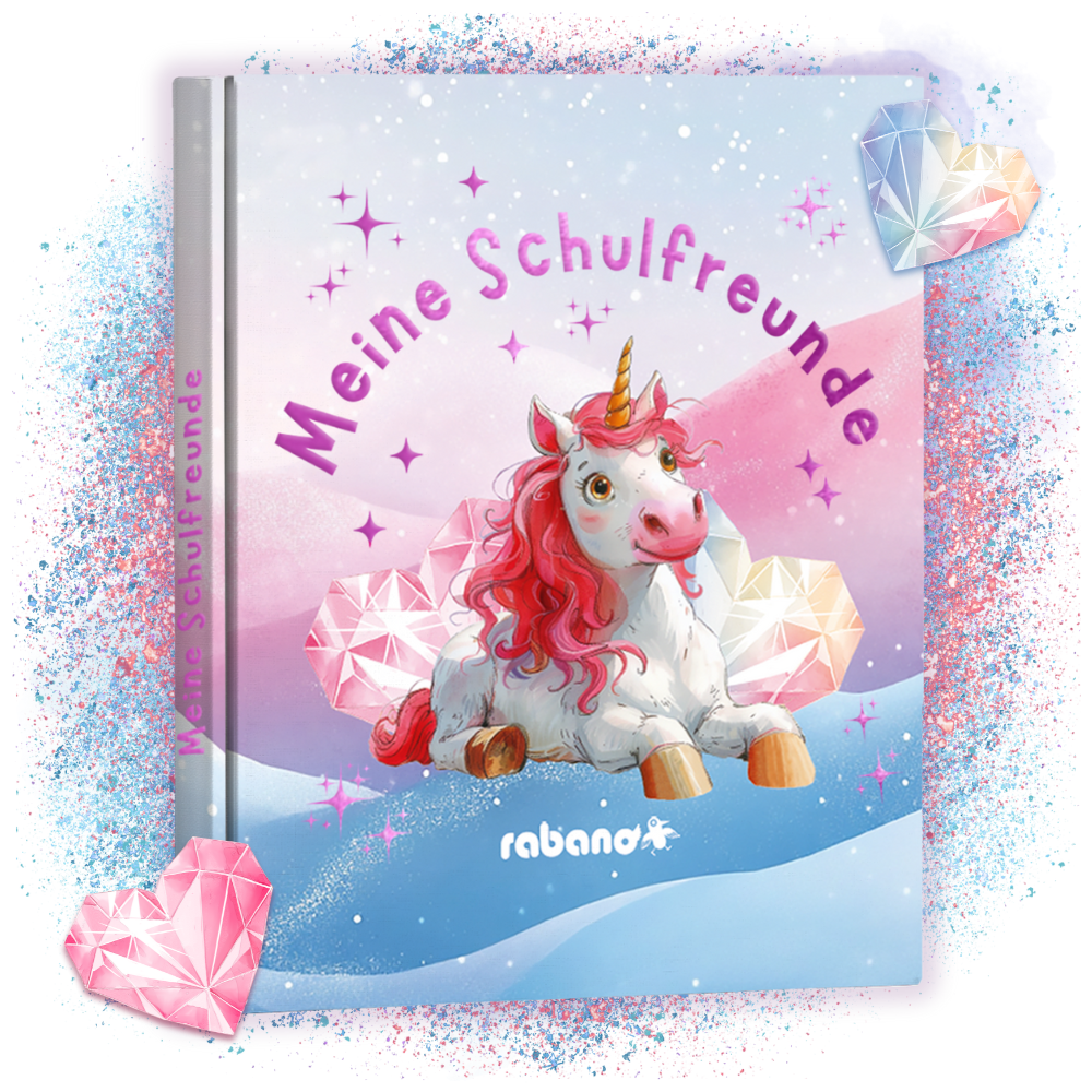 Freundebuch Einhorn - Grundschule