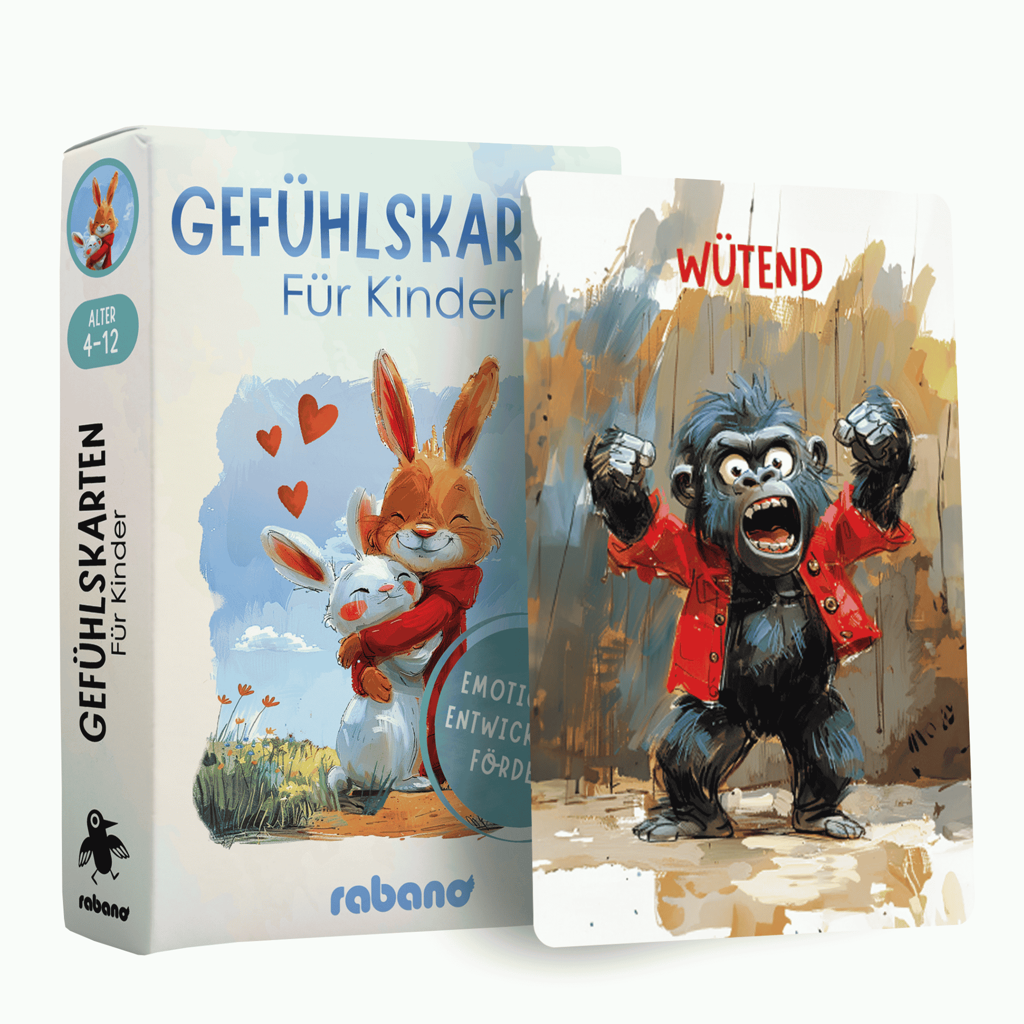 Gefühlskarten für Kinder - Monsterchen