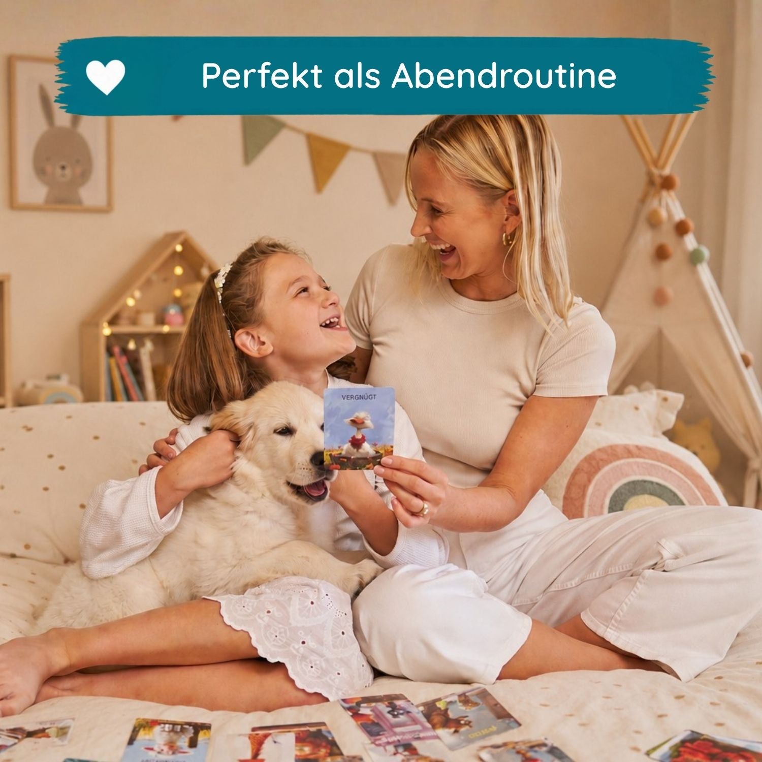 Gefühlskarten für Kinder - Tiere