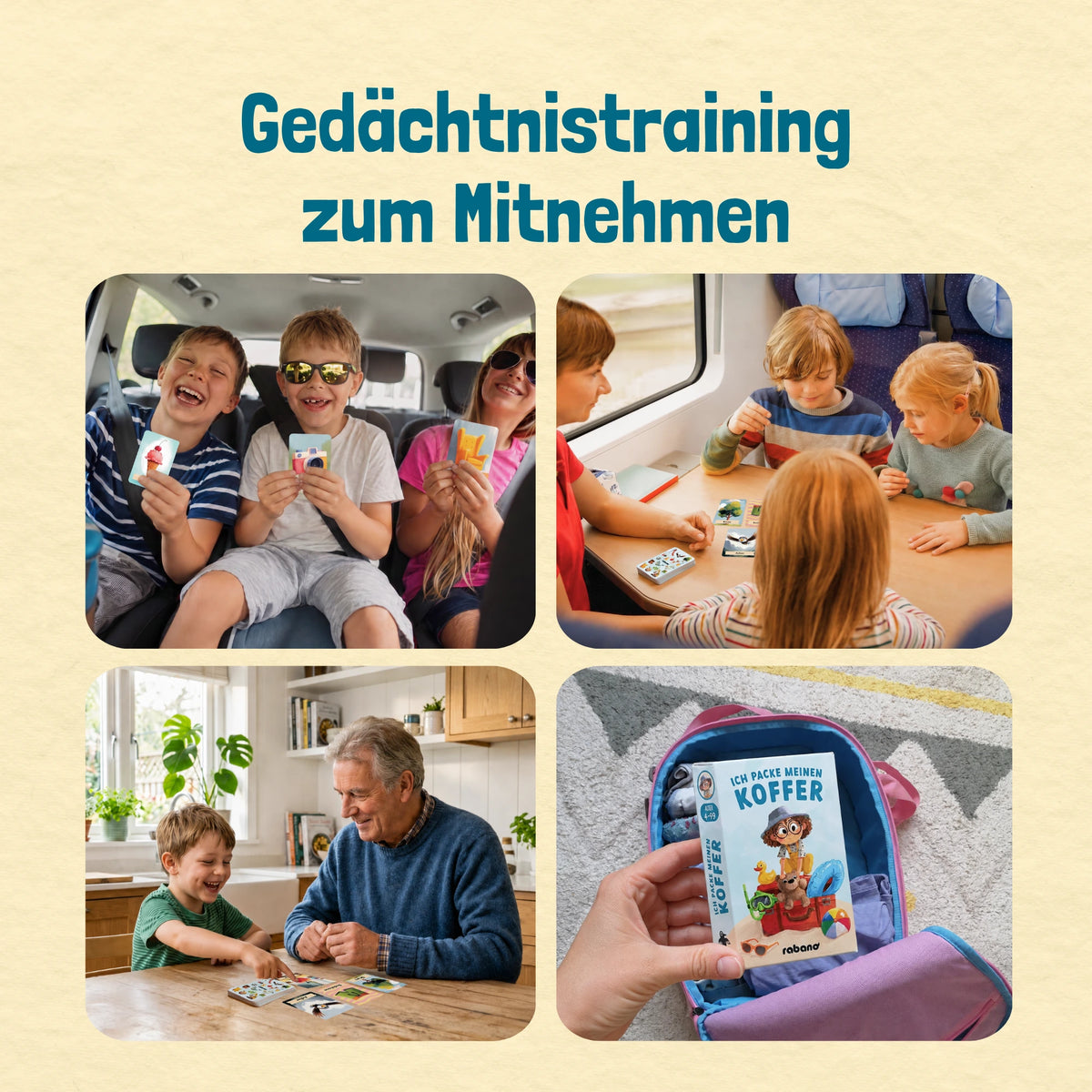 Ich packe meinen Koffer - Kartenspiel