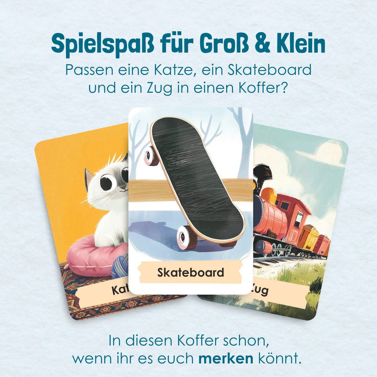 Ich packe meinen Koffer - Kartenspiel