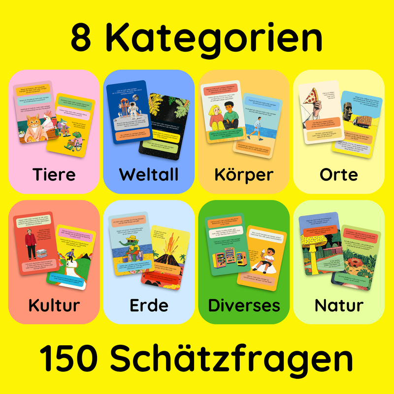 Mehr oder Weniger? - Das Schätzspiel