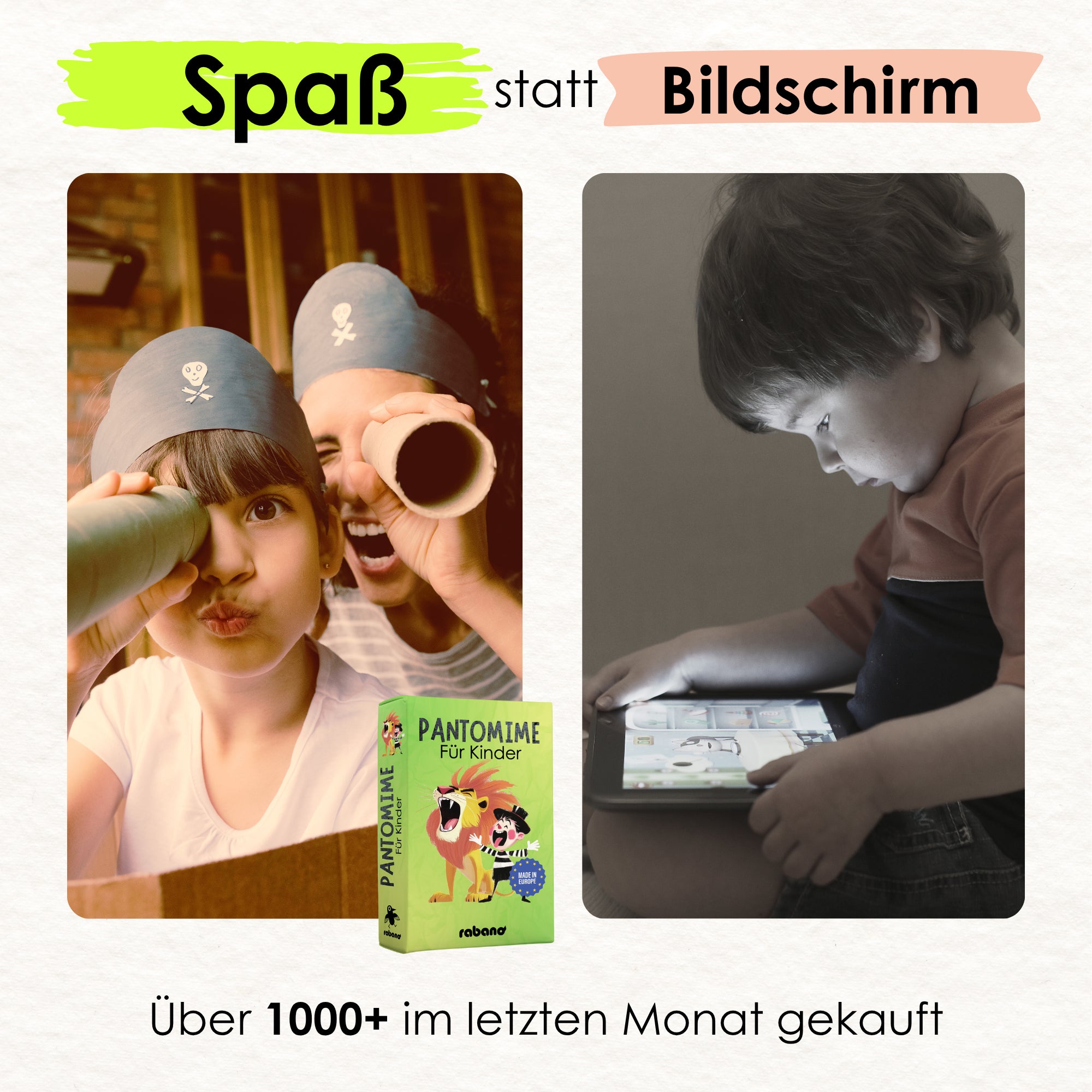 Pantomime – Kreativspiel