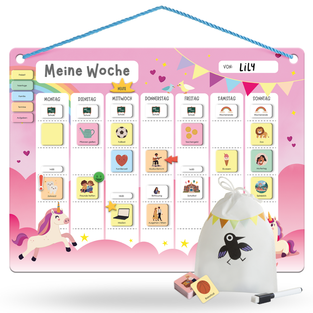 Wochenplaner für Kinder