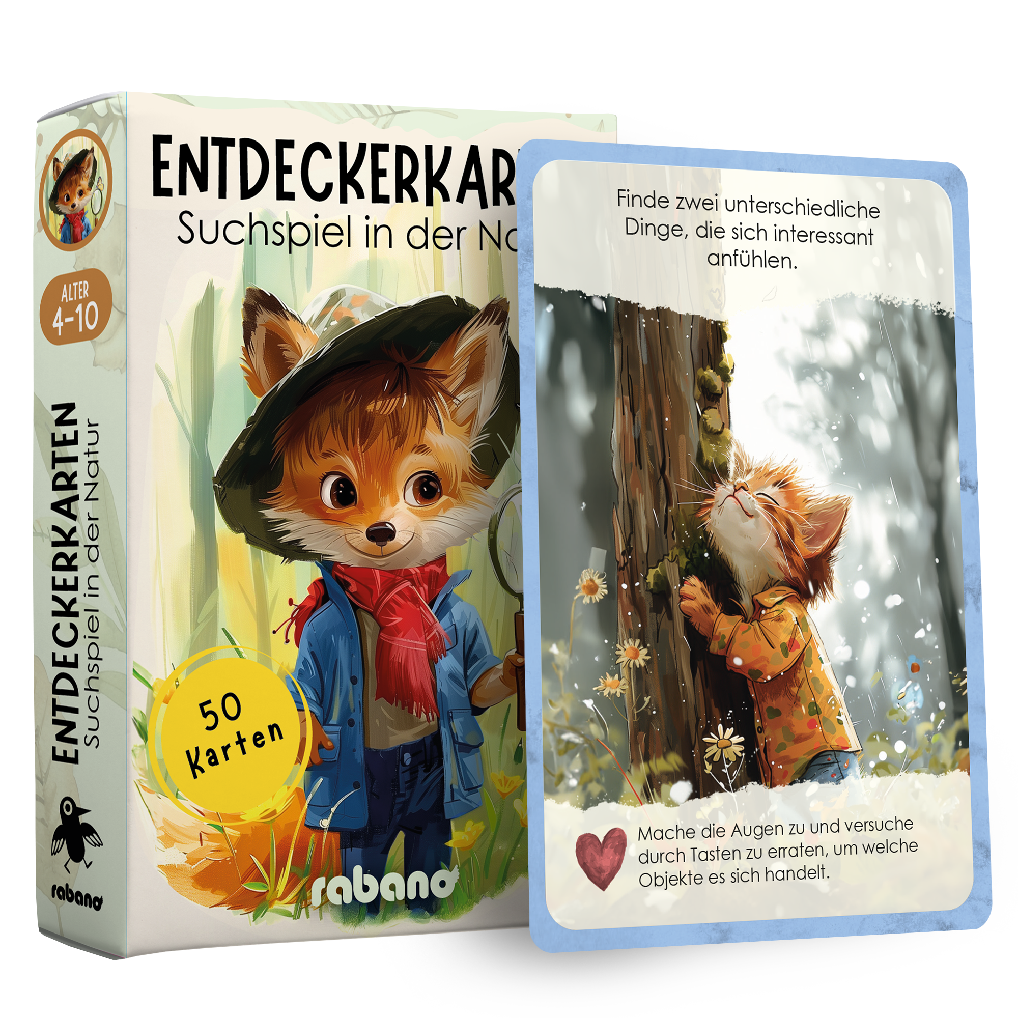 Entdeckerkarten - Suchspiel in der Natur
