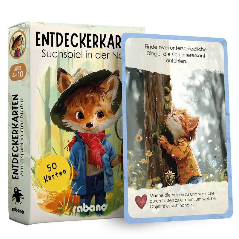Entdeckerkarten - Suchspiel in der Natur