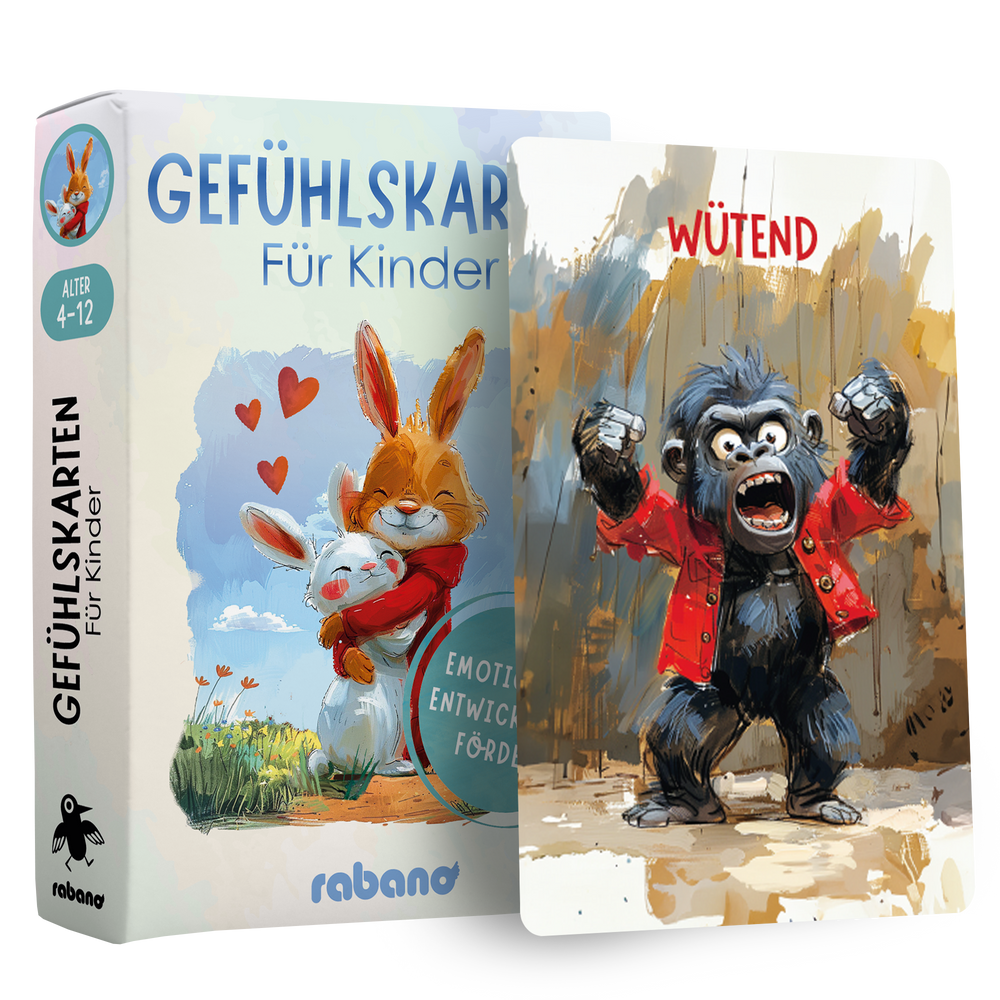 Gefühlskarten für Kinder