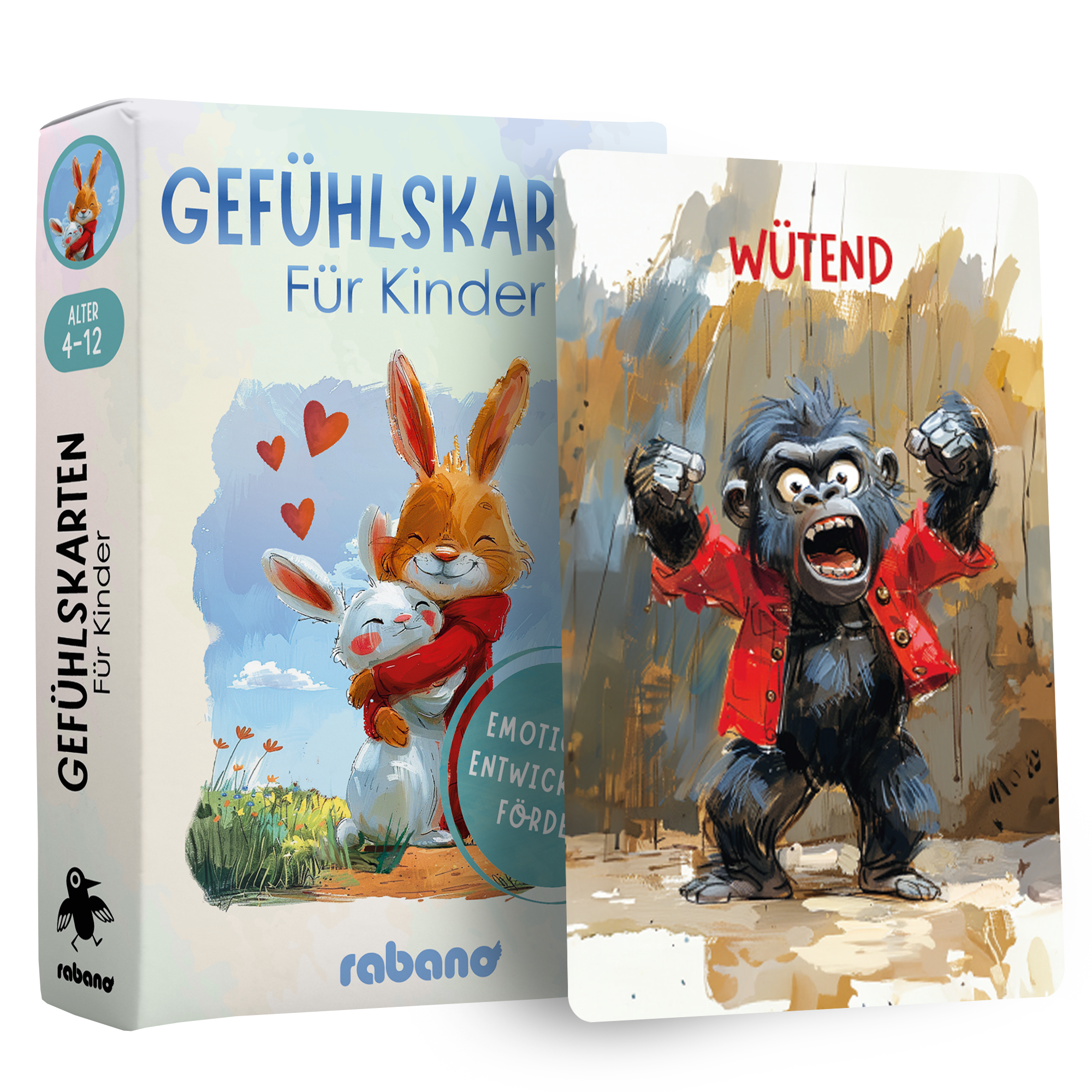 Gefühlskarten für Kinder