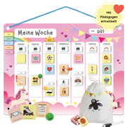 Wochenplaner für Kinder Einhorn