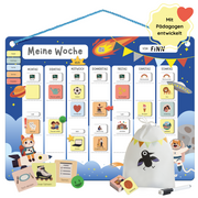 Wochenplaner für Kinder Weltall