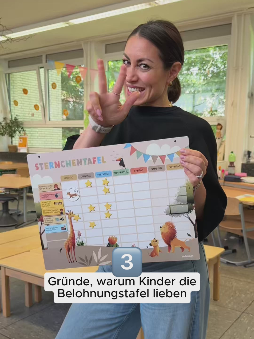 Video laden: Belohnungstafel für Kinder Dino